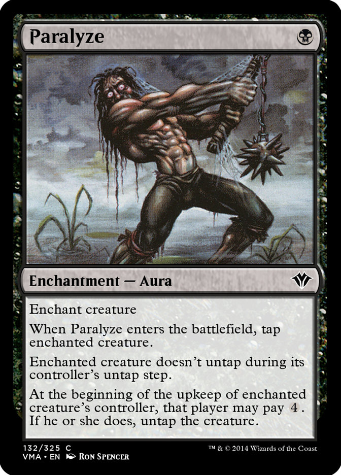 Magic the Gathering Card - Paralyze - MTG Circle