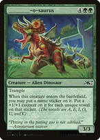 Magic the Gathering Card - _____-o-saurus - MTG Circle