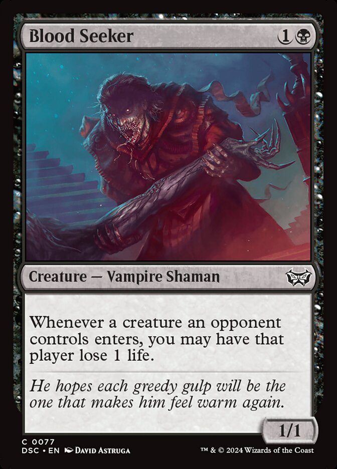Magic the Gathering Card - Blood Seeker - MTG Circle