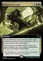 Magic the Gathering Card - Urgent Necropsy - MTG Circle