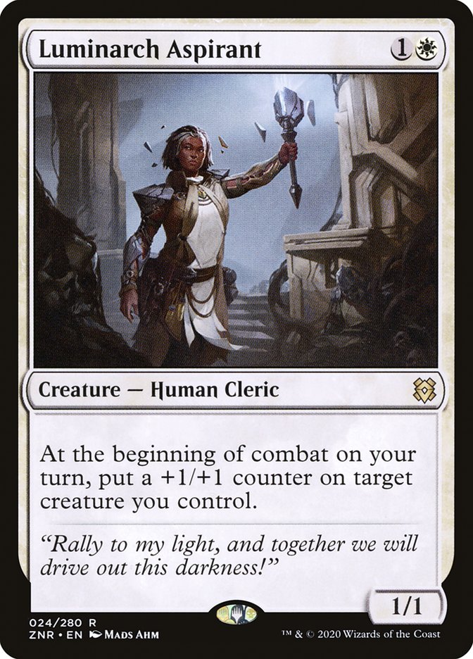 Magic the Gathering Card - Luminarch Aspirant - MTG Circle