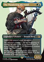 Magic the Gathering Card - The Wandering Minstrel - MTG Circle