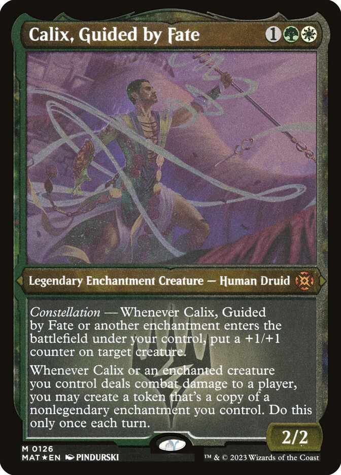Magic the Gathering Card - Calix, Guided by Fate - MTG Circle