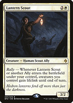Magic the Gathering Card - Lantern Scout - MTG Circle