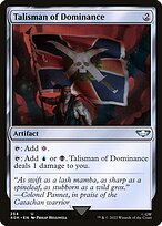 Magic the Gathering Card - Talisman of Dominance - MTG Circle