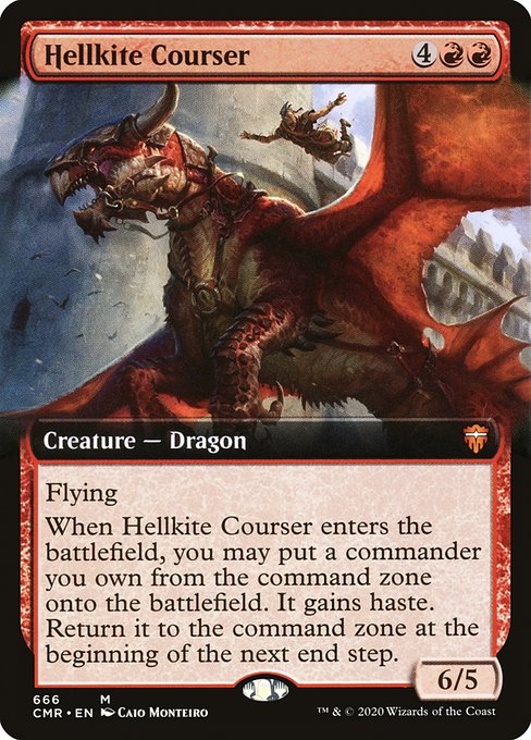 Magic the Gathering Card - Hellkite Courser - MTG Circle