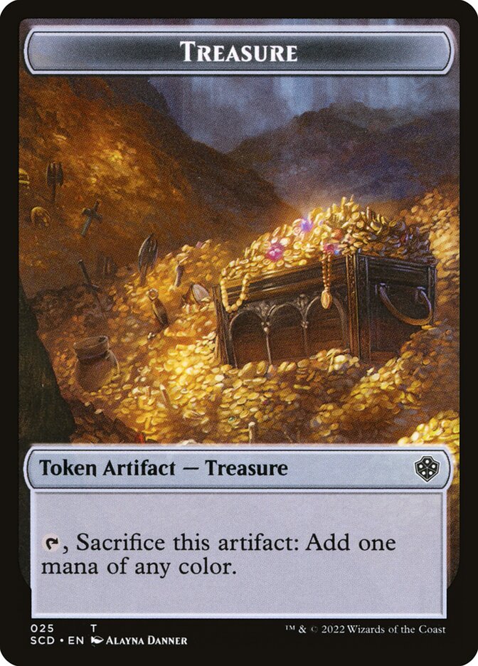 Magic the Gathering Card - Treasure - MTG Circle