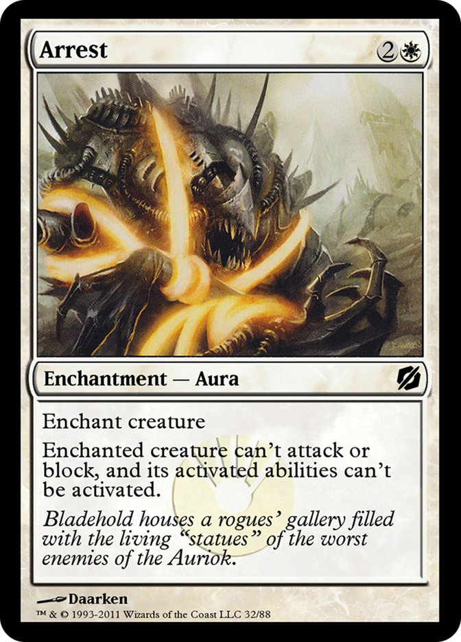 Magic the Gathering Card - Arrest - MTG Circle