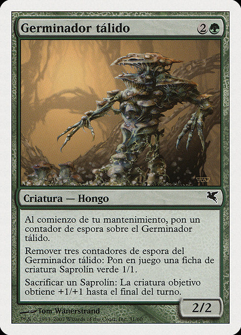 Magic the Gathering Card - Thallid Germinator - MTG Circle
