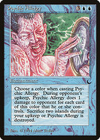 Magic the Gathering Card - Psychic Allergy - MTG Circle