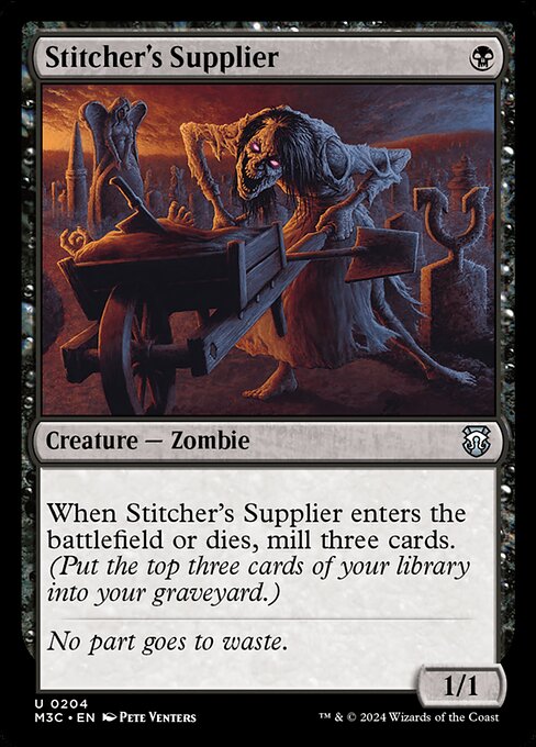 Magic the Gathering Card - Stitcher's Supplier - MTG Circle