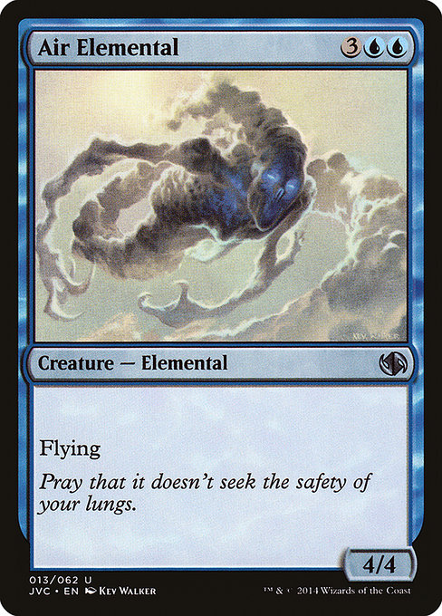 Magic the Gathering Card - Air Elemental - MTG Circle