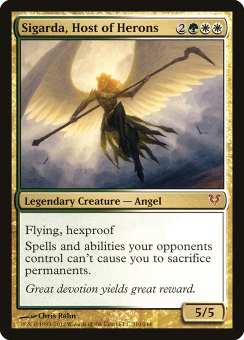 Magic the Gathering Card - Sigarda, Host of Herons - MTG Circle