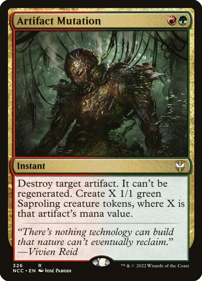 Magic the Gathering Card - Artifact Mutation - MTG Circle
