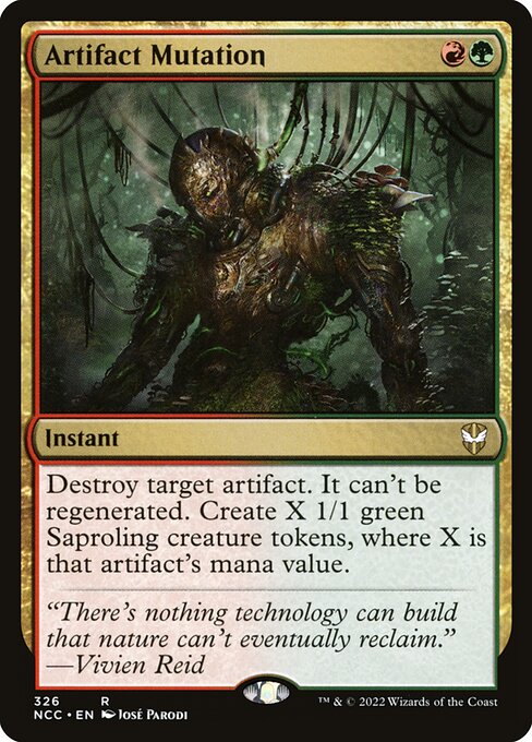 Magic the Gathering Card - Artifact Mutation - MTG Circle