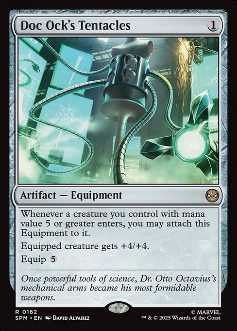 Magic the Gathering Card - Doc Ock's Tentacles - MTG Circle