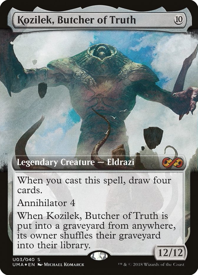 Magic the Gathering Card - Kozilek, Butcher of Truth - MTG Circle