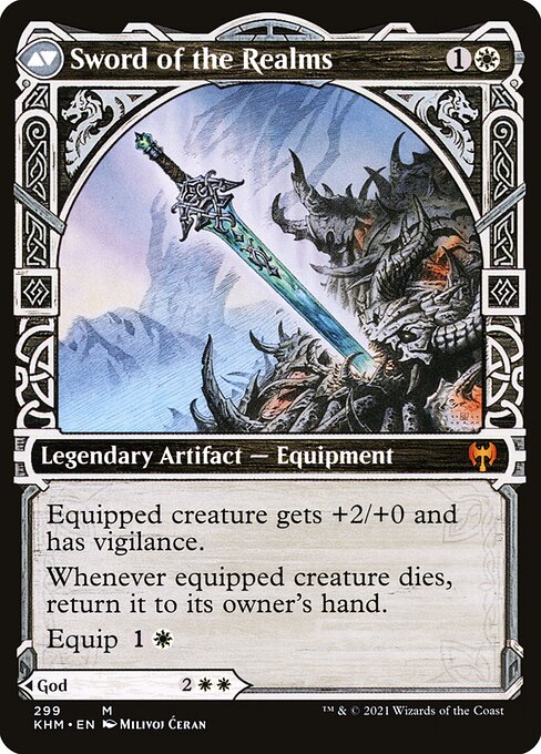 Magic the Gathering Card - Sword of the Realms - MTG Circle