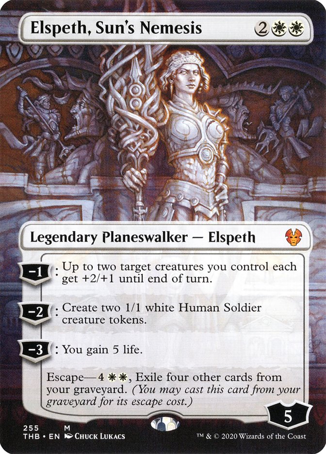 Magic the Gathering Card - Elspeth, Sun's Nemesis - MTG Circle