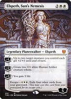 Magic the Gathering Card - Elspeth, Sun's Nemesis - MTG Circle