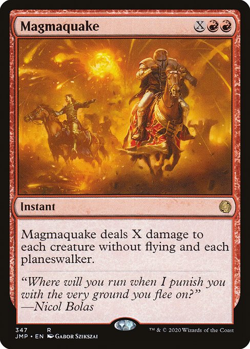 Magic the Gathering Card - Magmaquake - MTG Circle