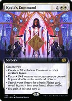 Magic the Gathering Card - Kayla's Command - MTG Circle