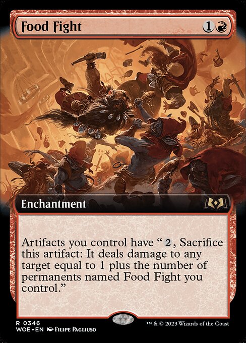 Magic the Gathering Card - Food Fight - MTG Circle