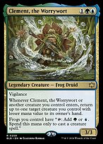 Magic the Gathering Card - Clement, the Worrywort - MTG Circle