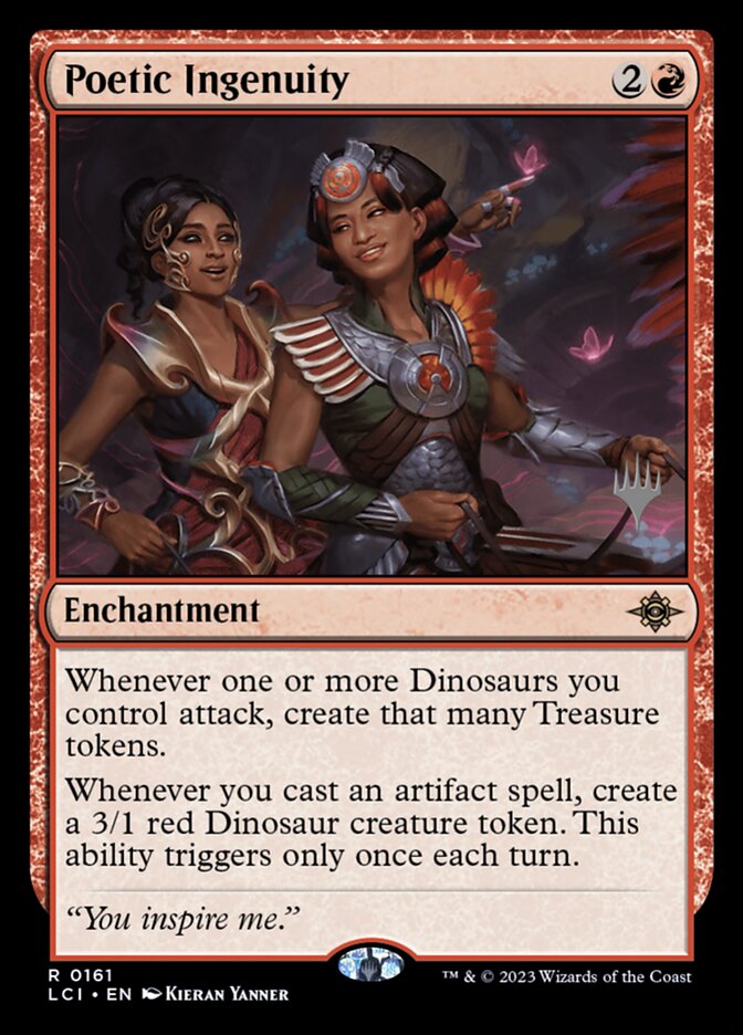 Magic the Gathering Card - Poetic Ingenuity - MTG Circle