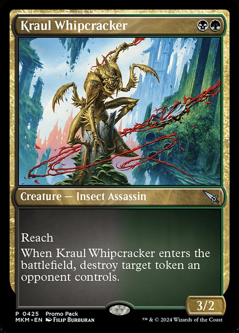 Magic the Gathering Card - Kraul Whipcracker - MTG Circle
