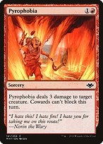 Magic the Gathering Card - Pyrophobia - MTG Circle
