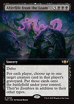 Magic the Gathering Card - Afterlife from the Loam - MTG Circle