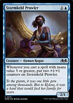 Magic the Gathering Card - Stormkeld Prowler - MTG Circle