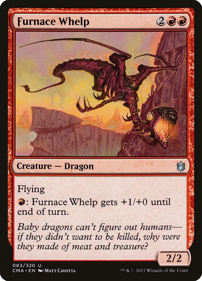 Magic the Gathering Card - Furnace Whelp - MTG Circle