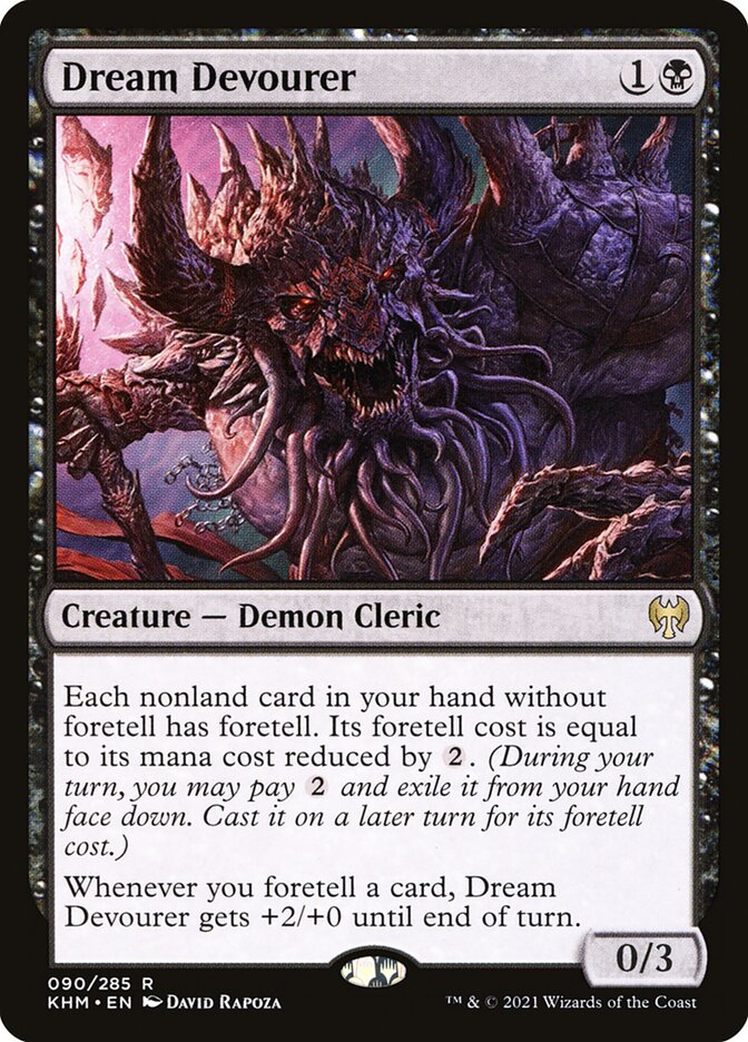 Magic the Gathering Card - Dream Devourer - MTG Circle