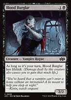 Magic the Gathering Card - Blood Burglar - MTG Circle