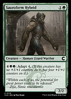 Magic the Gathering Card - Sauroform Hybrid - MTG Circle