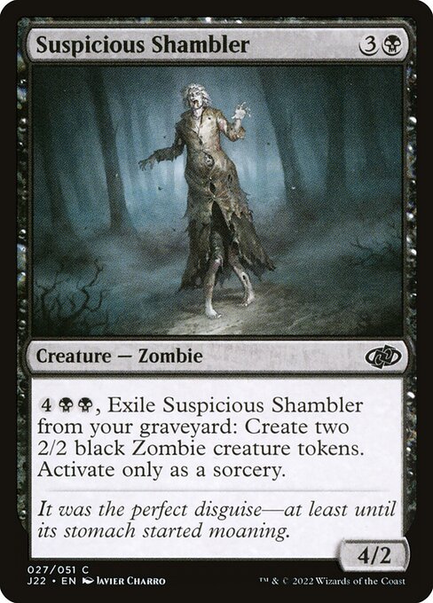 Magic the Gathering Card - Suspicious Shambler - MTG Circle