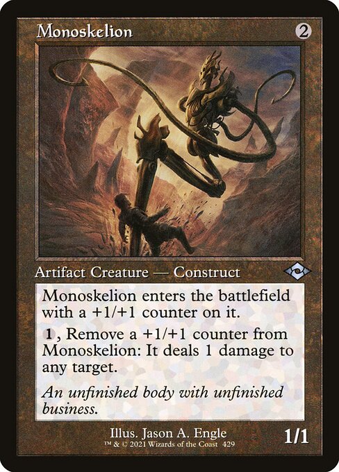 Magic the Gathering Card - Monoskelion - MTG Circle