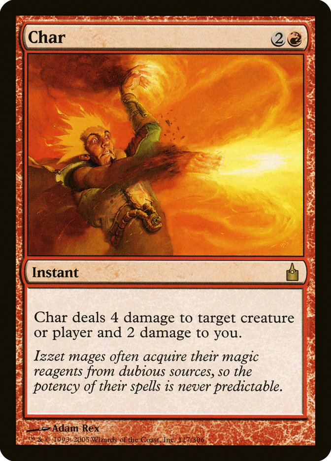 Magic the Gathering Card - Char - MTG Circle