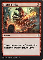 Magic the Gathering Card - Storm Strike - MTG Circle