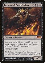 Magic the Gathering Card - Demon of Death's Gate - MTG Circle