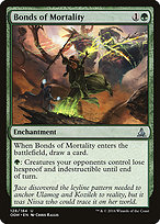 Magic the Gathering Card - Bonds of Mortality - MTG Circle