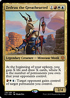 Magic the Gathering Card - Zedruu the Greathearted - MTG Circle