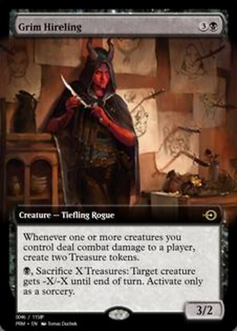 Magic the Gathering Card - Grim Hireling - MTG Circle