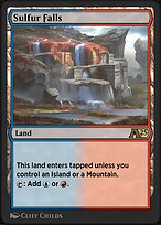 Magic the Gathering Card - Sulfur Falls - MTG Circle