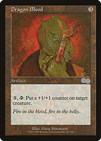Magic the Gathering Card - Dragon Blood - MTG Circle
