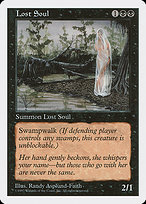 Magic the Gathering Card - Lost Soul - MTG Circle