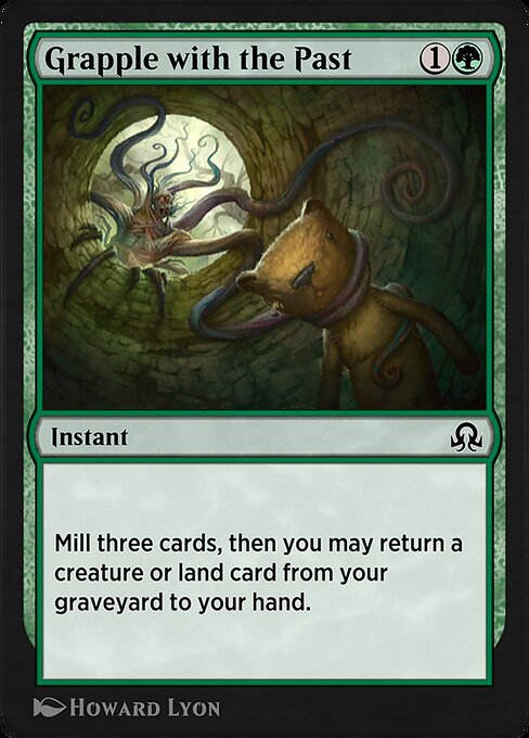 Magic the Gathering Card - Grapple with the Past - MTG Circle