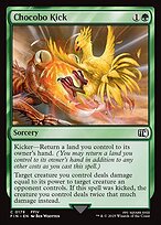 Magic the Gathering Card - Chocobo Kick - MTG Circle